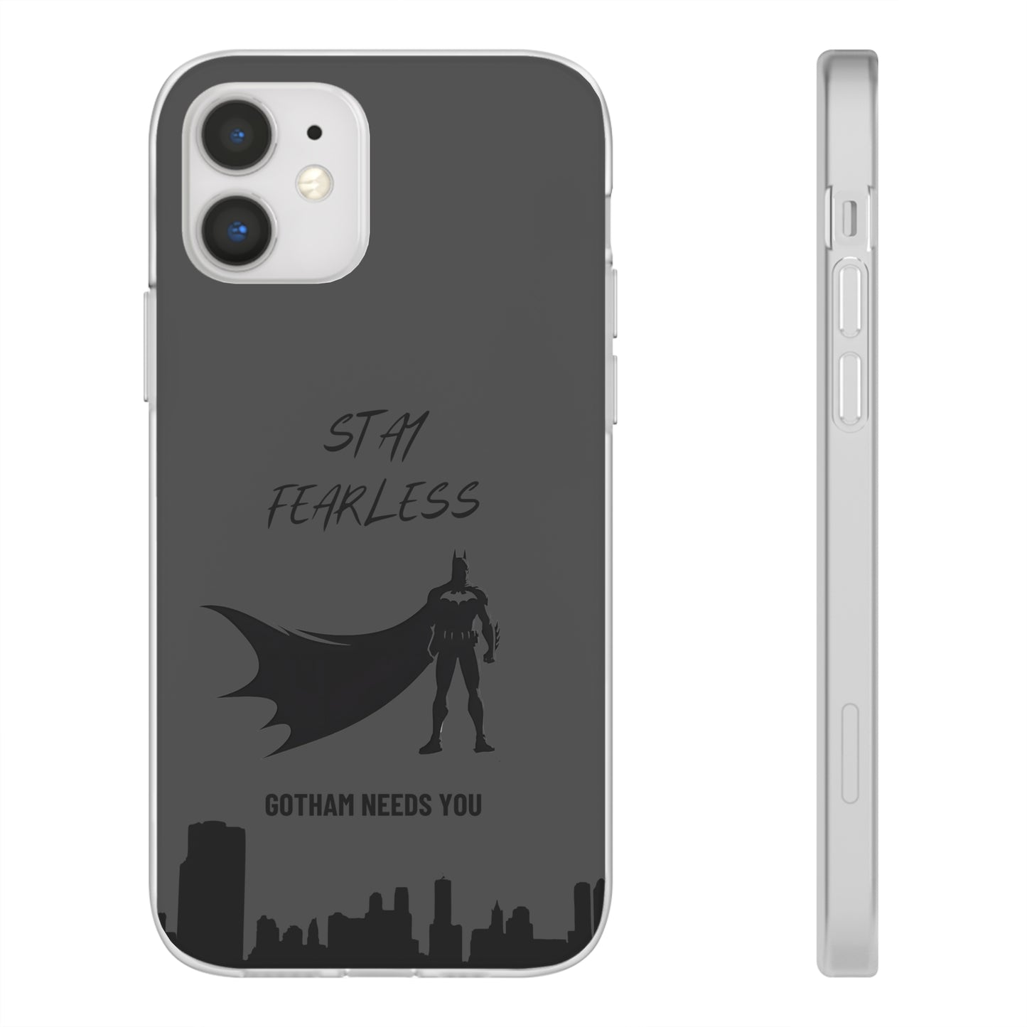 "Stay fearless, Gotham needs you" High Quality Phone Case