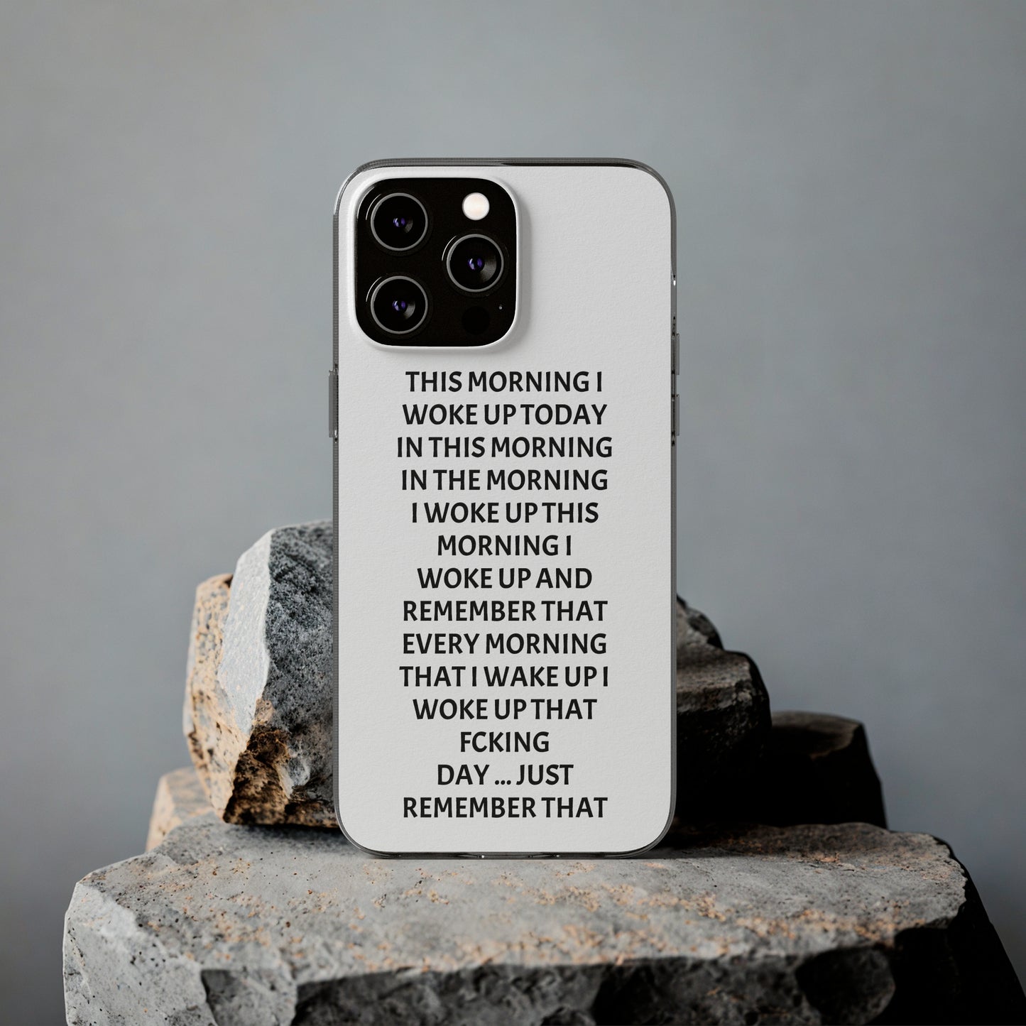 "THIS MORNING" High Quality Phone Case