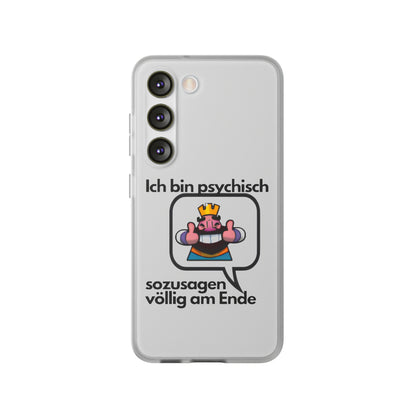 "Ich bin psychisch sozusagen völlig am Ende" High Quality Phone Case