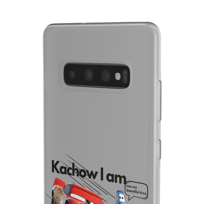 "Kachow into a tree" High Quality Phone Case