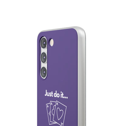 "Just do it... gamble" High Quality Phone Case