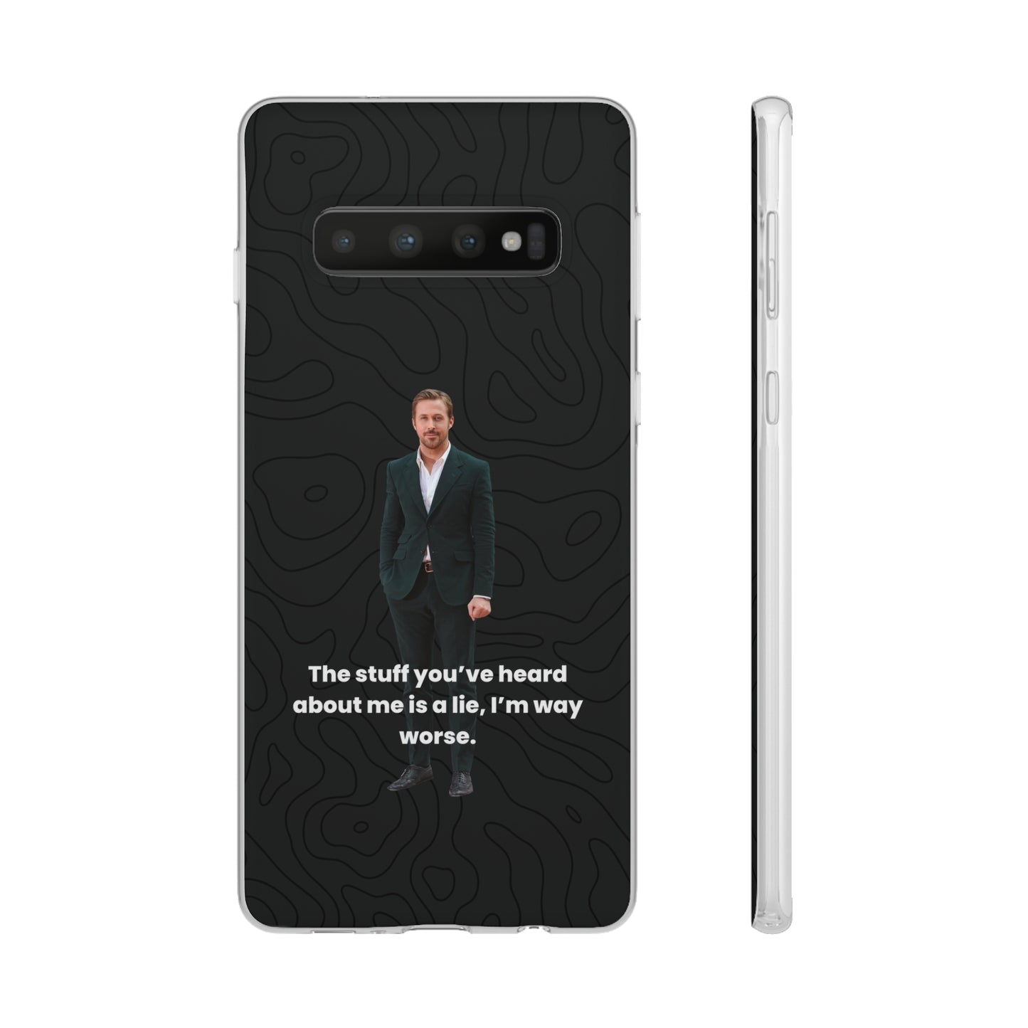 "The stuff you've heard about me..." High Quality Phone Case