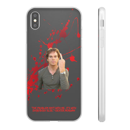 Dexter Middle Finger High Quality Phone Case