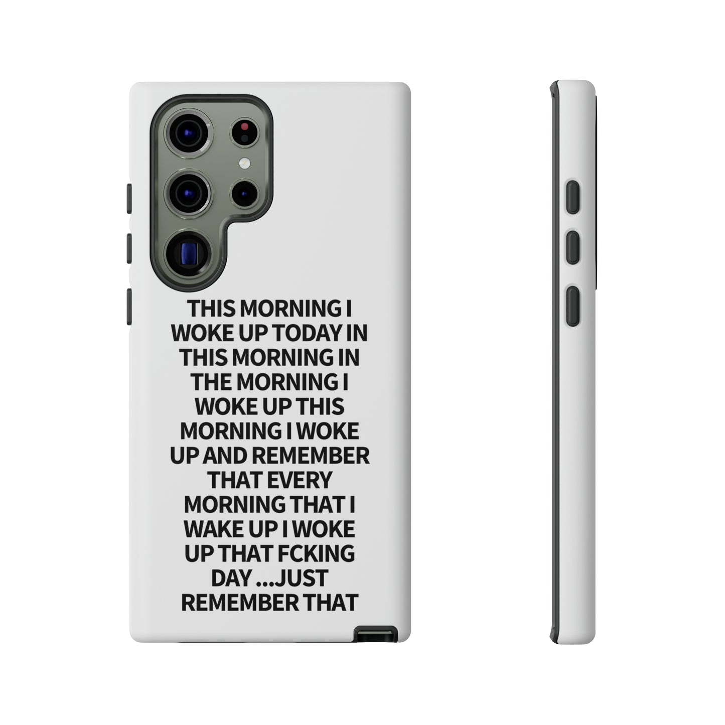 "THIS MORNING" Premium Quality Phone Case