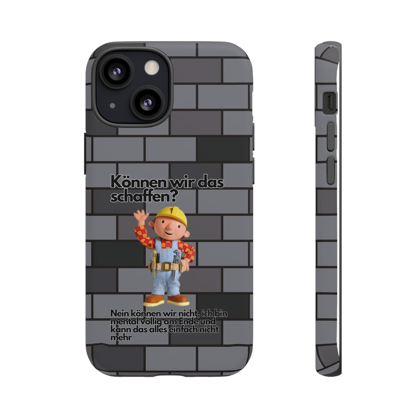 "Können wir das schaffen?" Premium Quality Phone Case