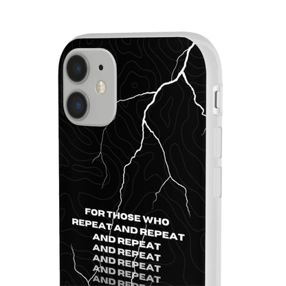 "For those who repeat and repeat..." High Quality Phone Case