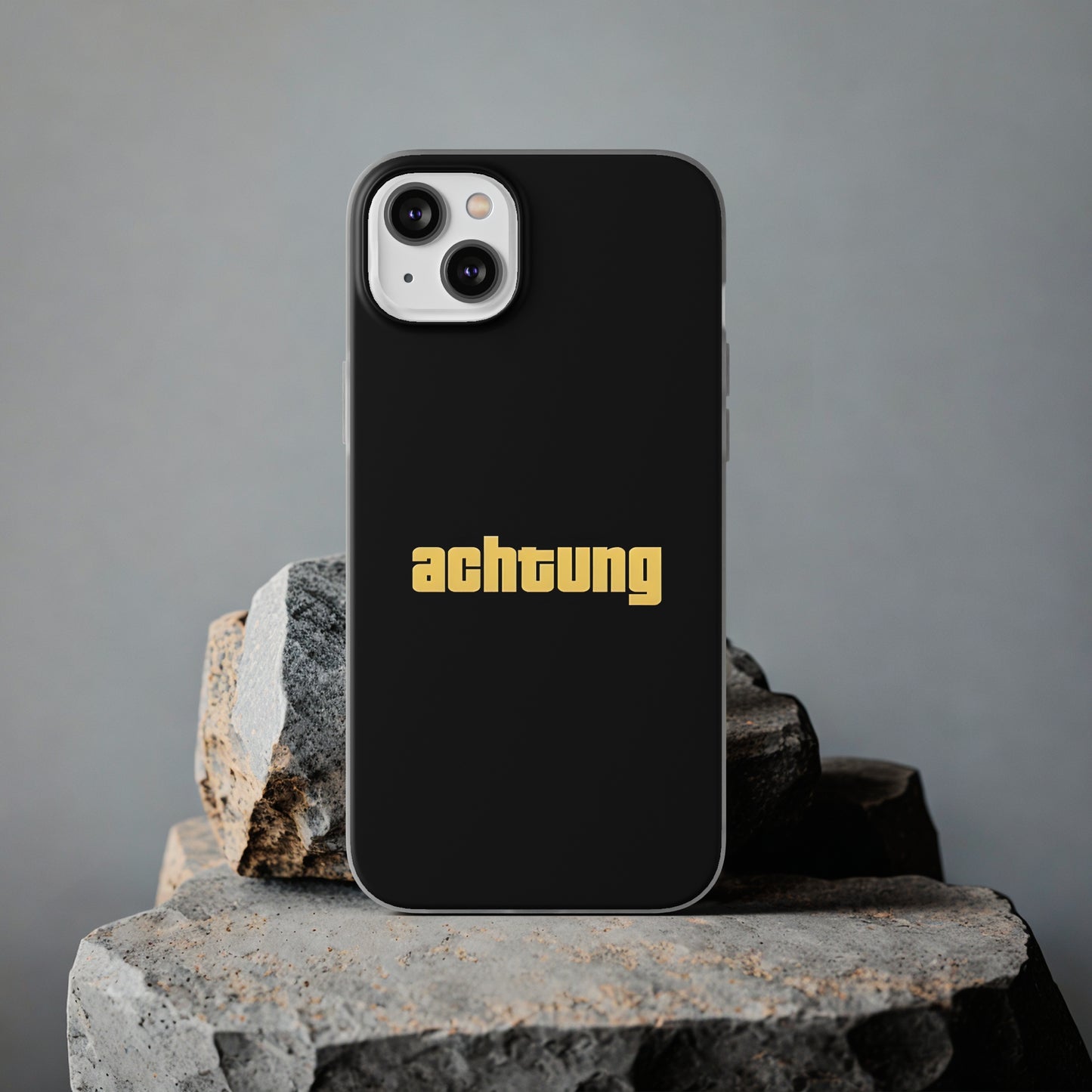 "Achtung" High Quality Phone Case