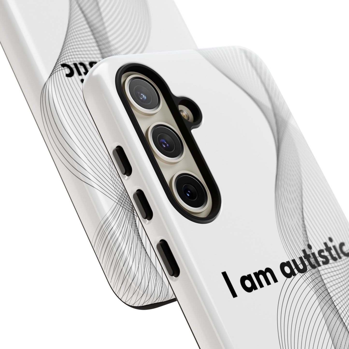 "I am autistic" Premium Quality Phone Case