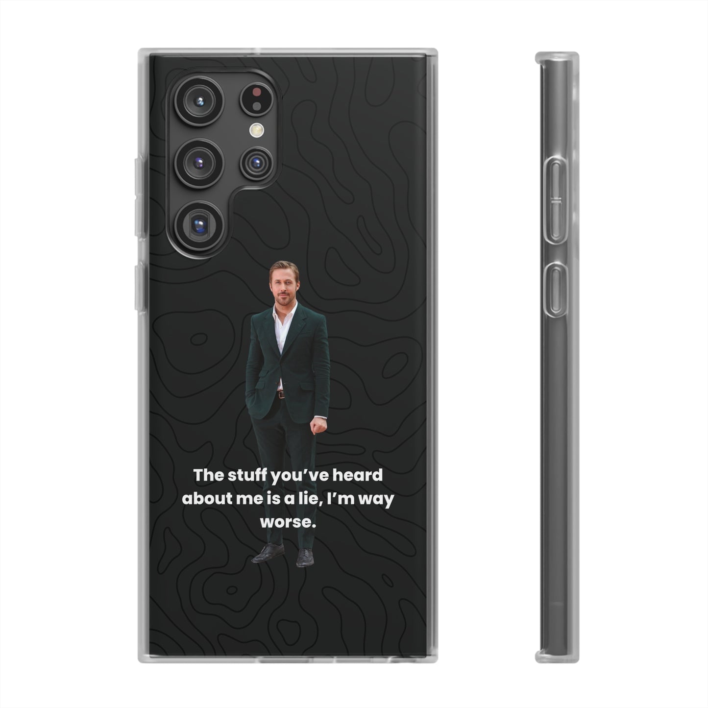 "The stuff you've heard about me..." High Quality Phone Case