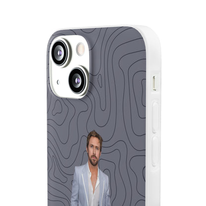 "Ryan Gosling blue" High Quality Phone Case