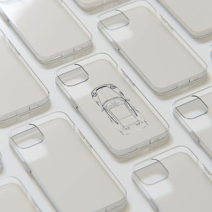 "Car Blueprint" High Quality Phone Case