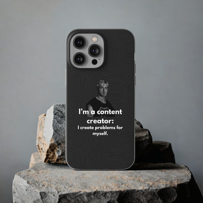 "I'm a content creator" High Quality Phone Case