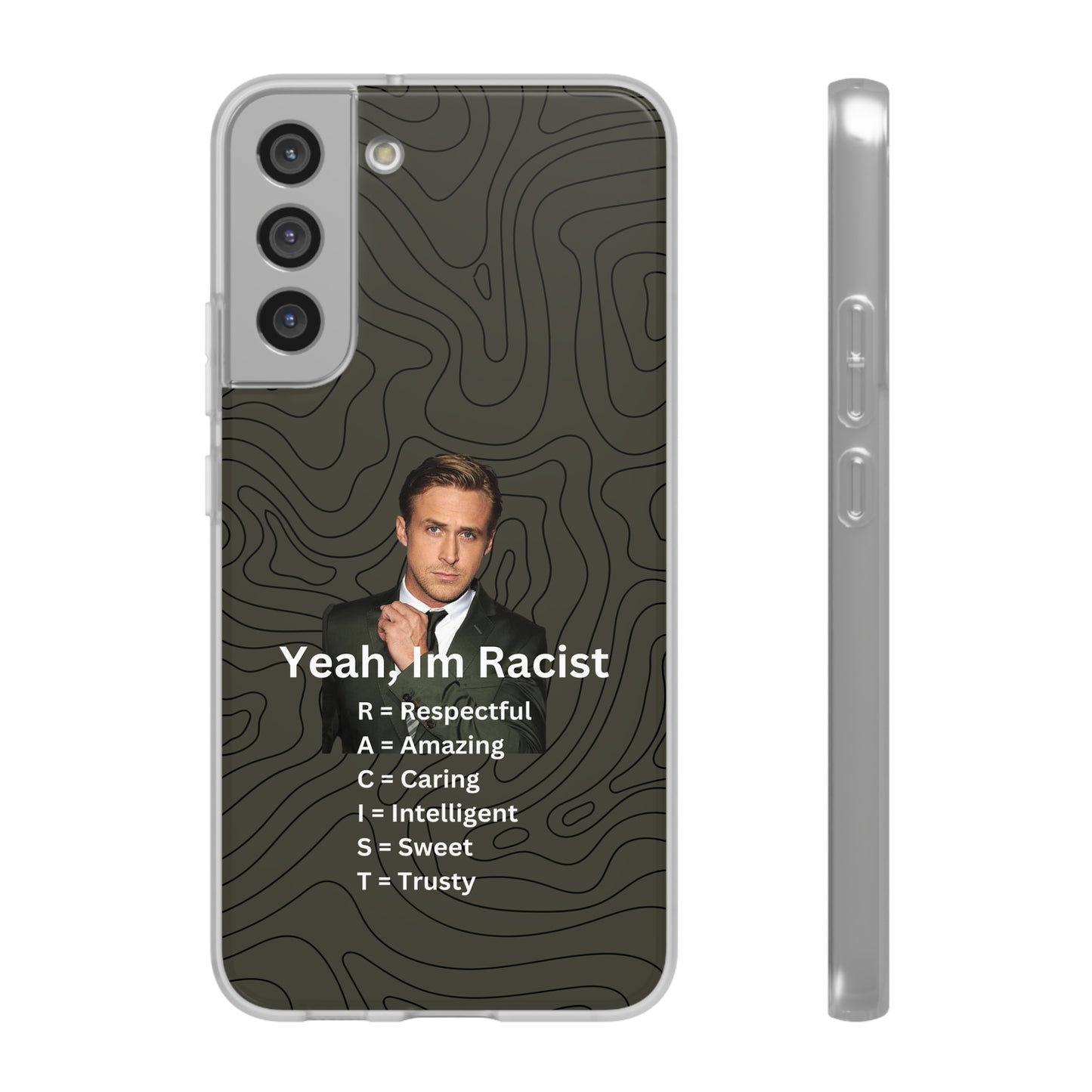 "Yeah, I'm Racist" High Quality Phone Case