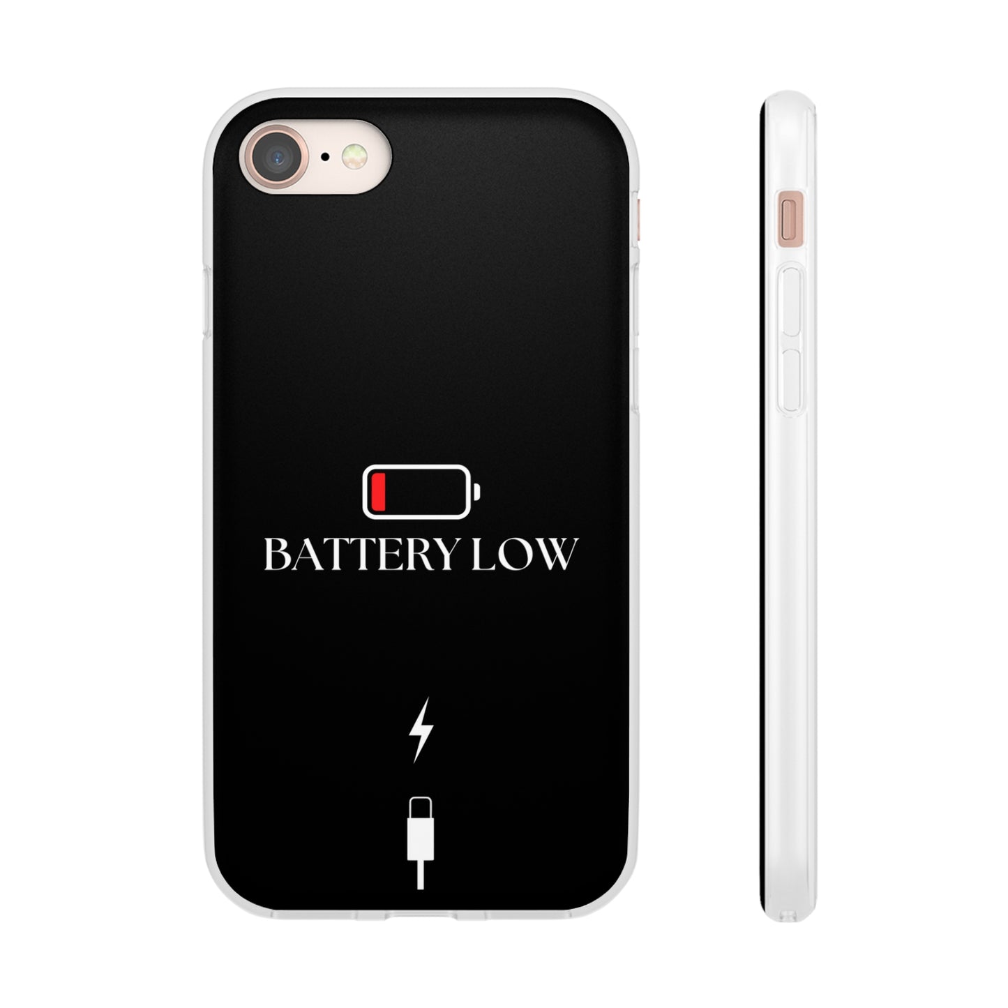 "Battery Low" High Quality Phone Case