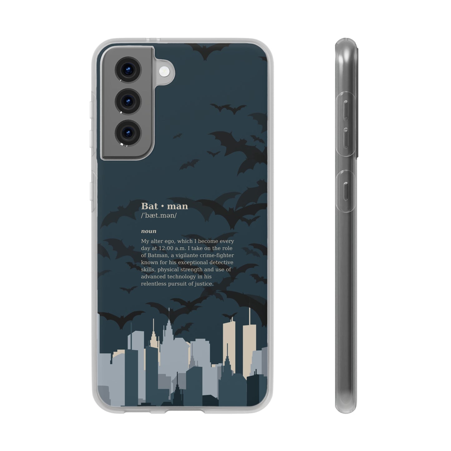 "Batman Definition" High Quality Phone Case