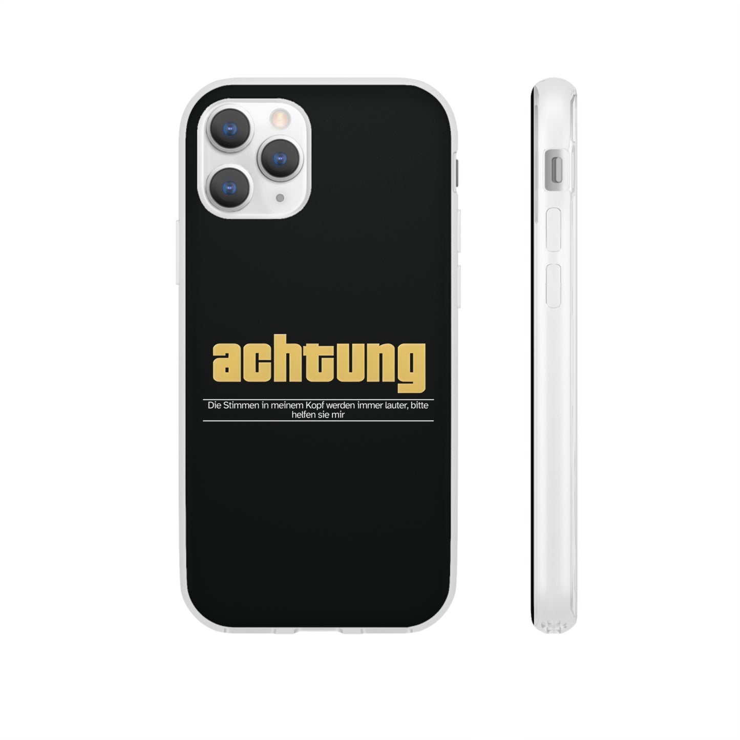 "Achtung (Stimmen)" High Quality Phone Case