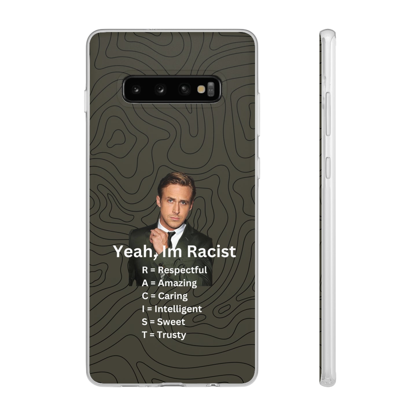 "Yeah, I'm Racist" High Quality Phone Case