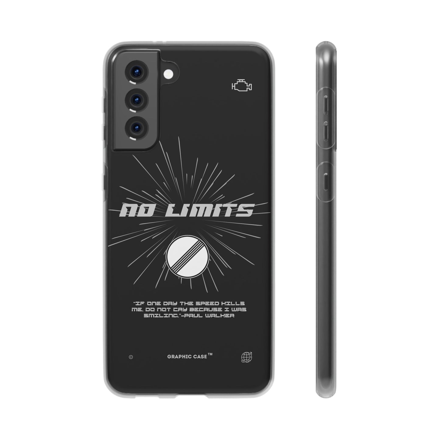 "No limits" High Quality Phone Case