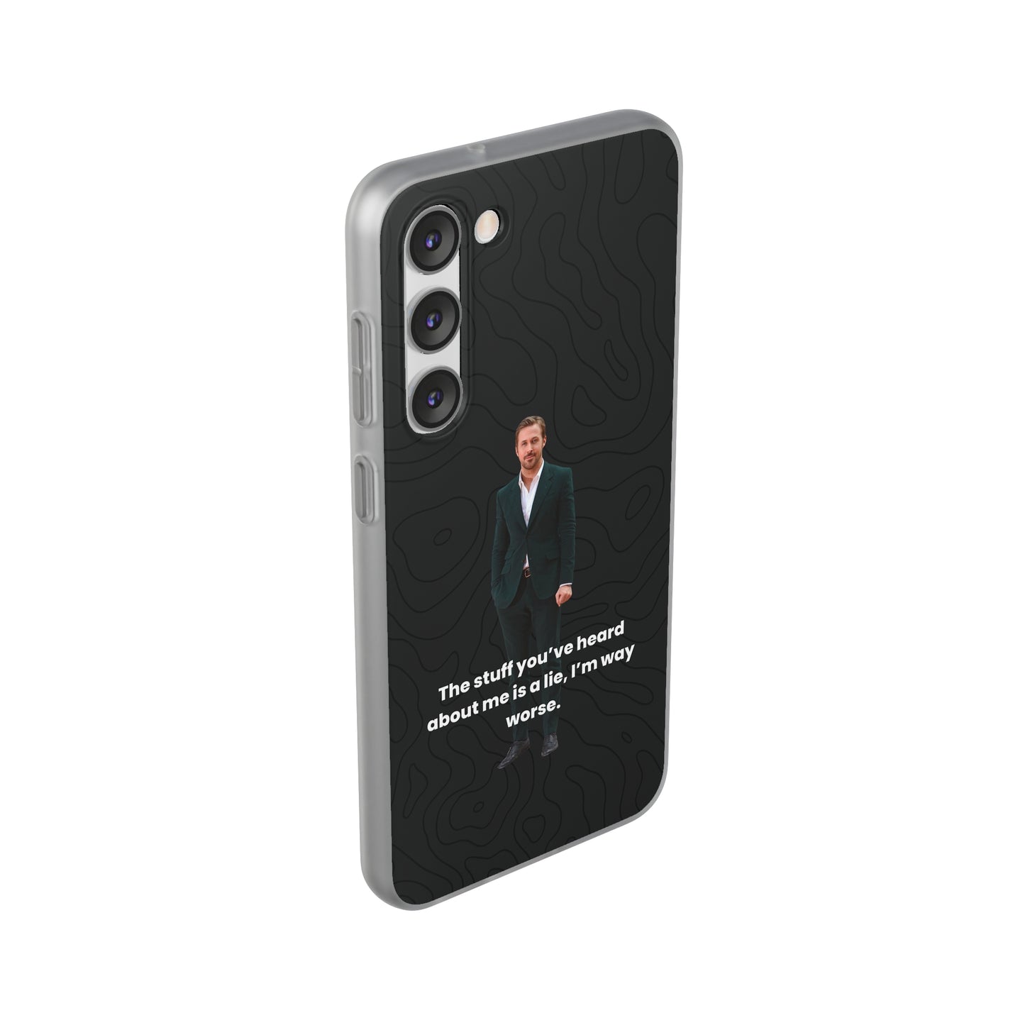 "The stuff you've heard about me..." High Quality Phone Case