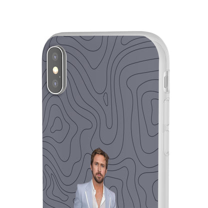 "Ryan Gosling blue" High Quality Phone Case