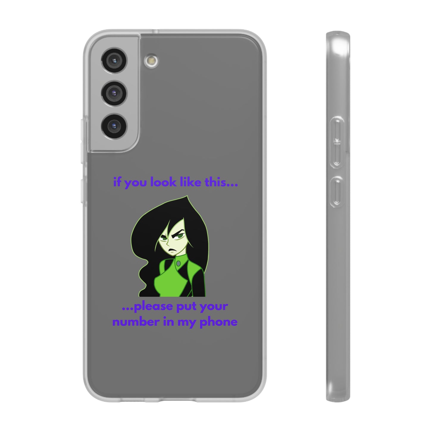 "If you look like this..." High Quality Phone Case