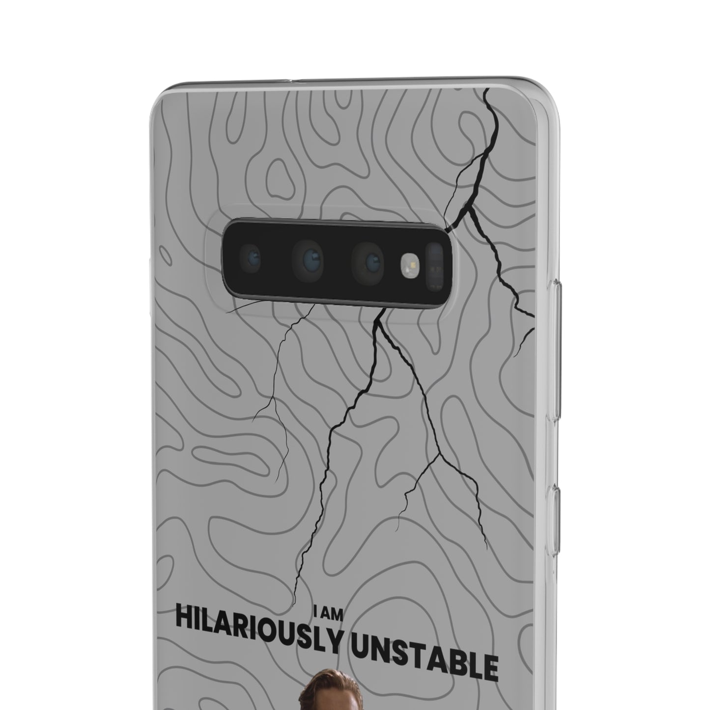 "I am hilariously unstable" High Quality Phone Case