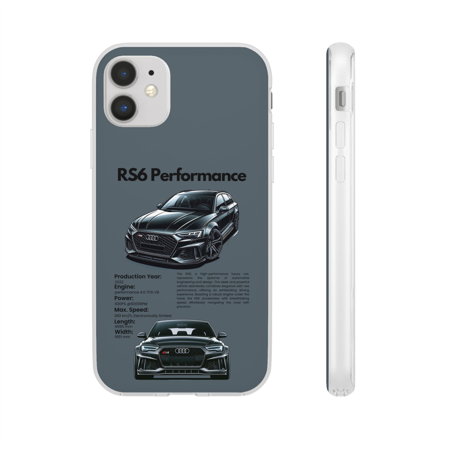 "RS6 Performance" High Quality Phone Case