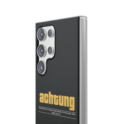 "Achtung (Stimmen)" High Quality Phone Case