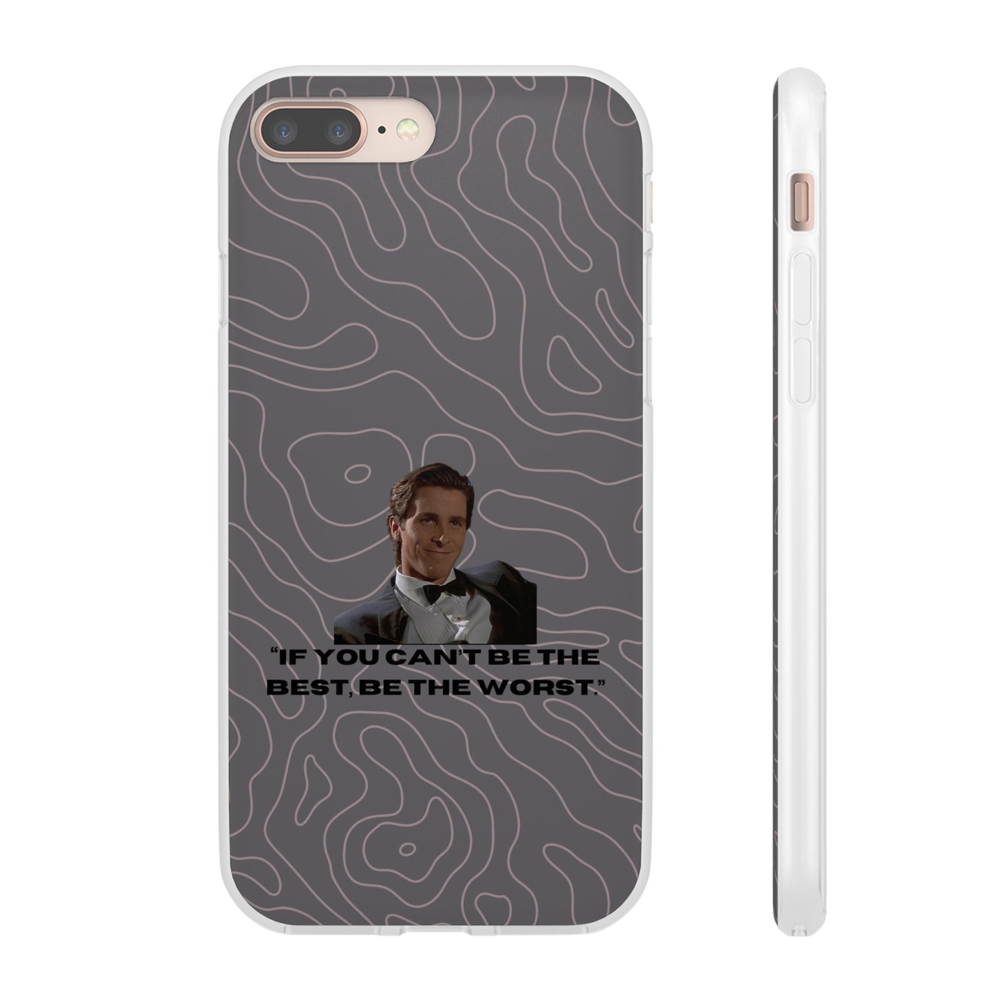 "If you can't be the best, be the worst" High Quality Phone Case