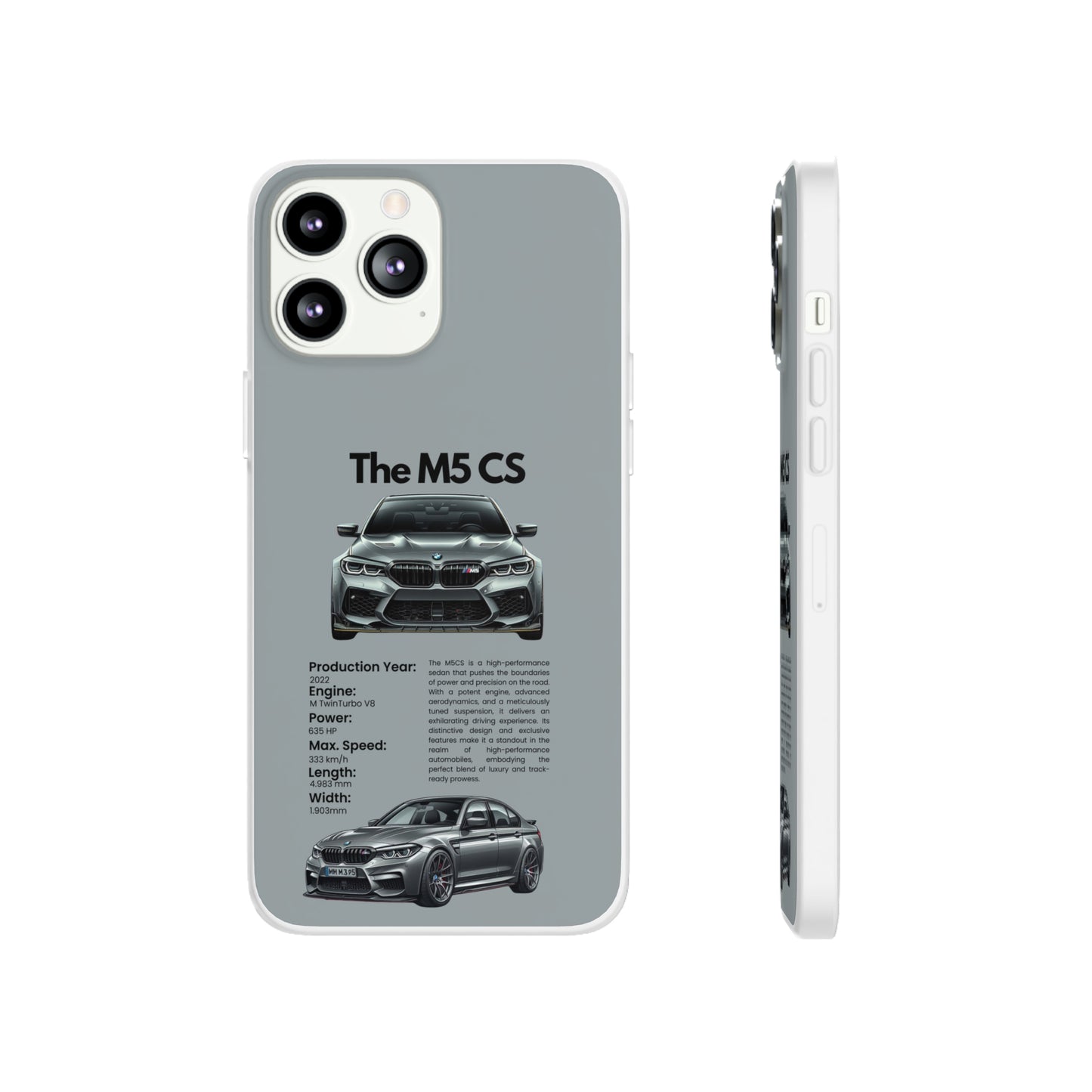 "The M5 CS" High Quality Phone Case