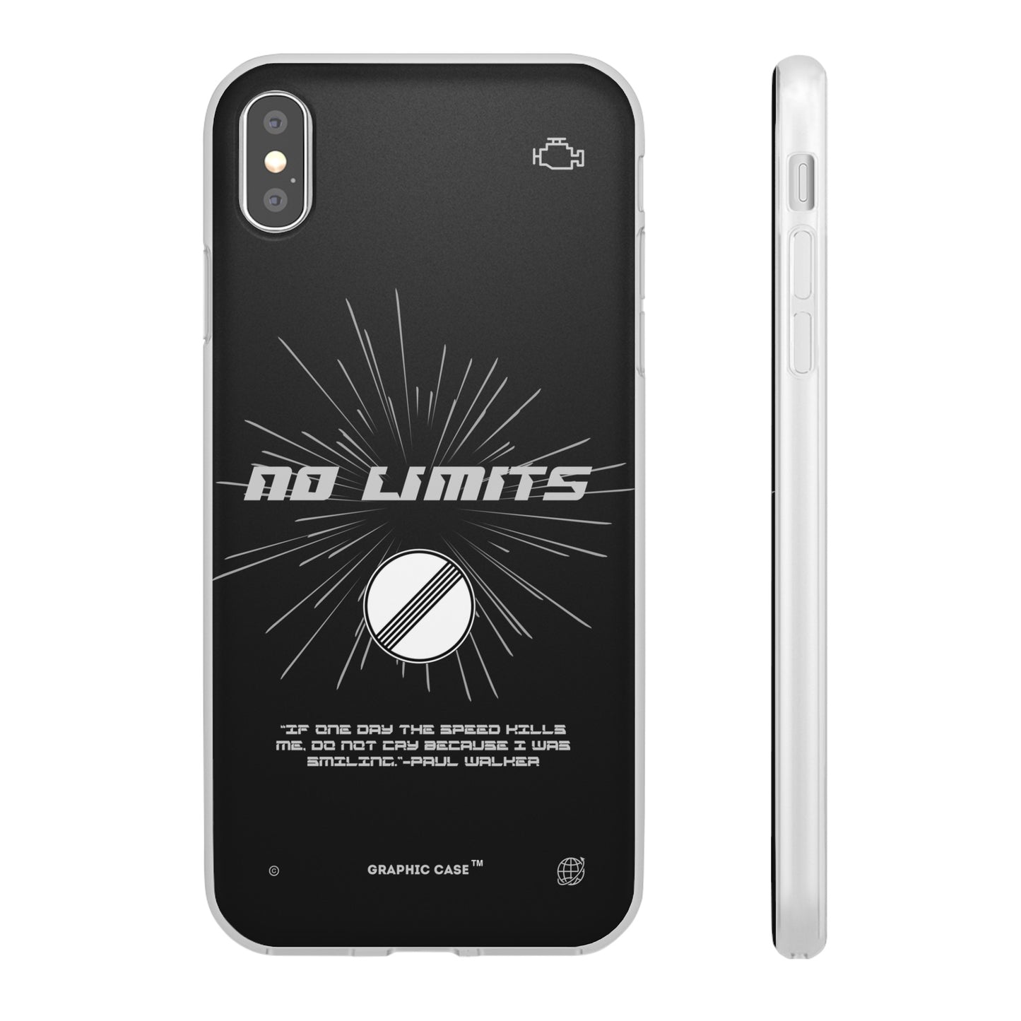 "No limits" High Quality Phone Case