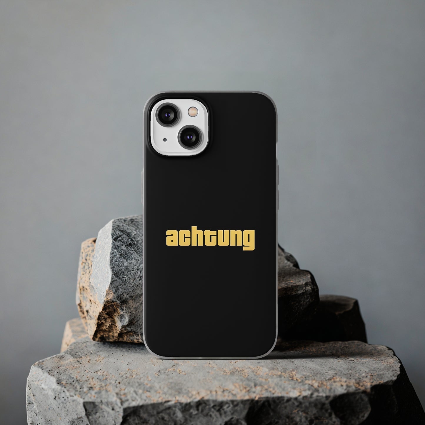 "Achtung" High Quality Phone Case