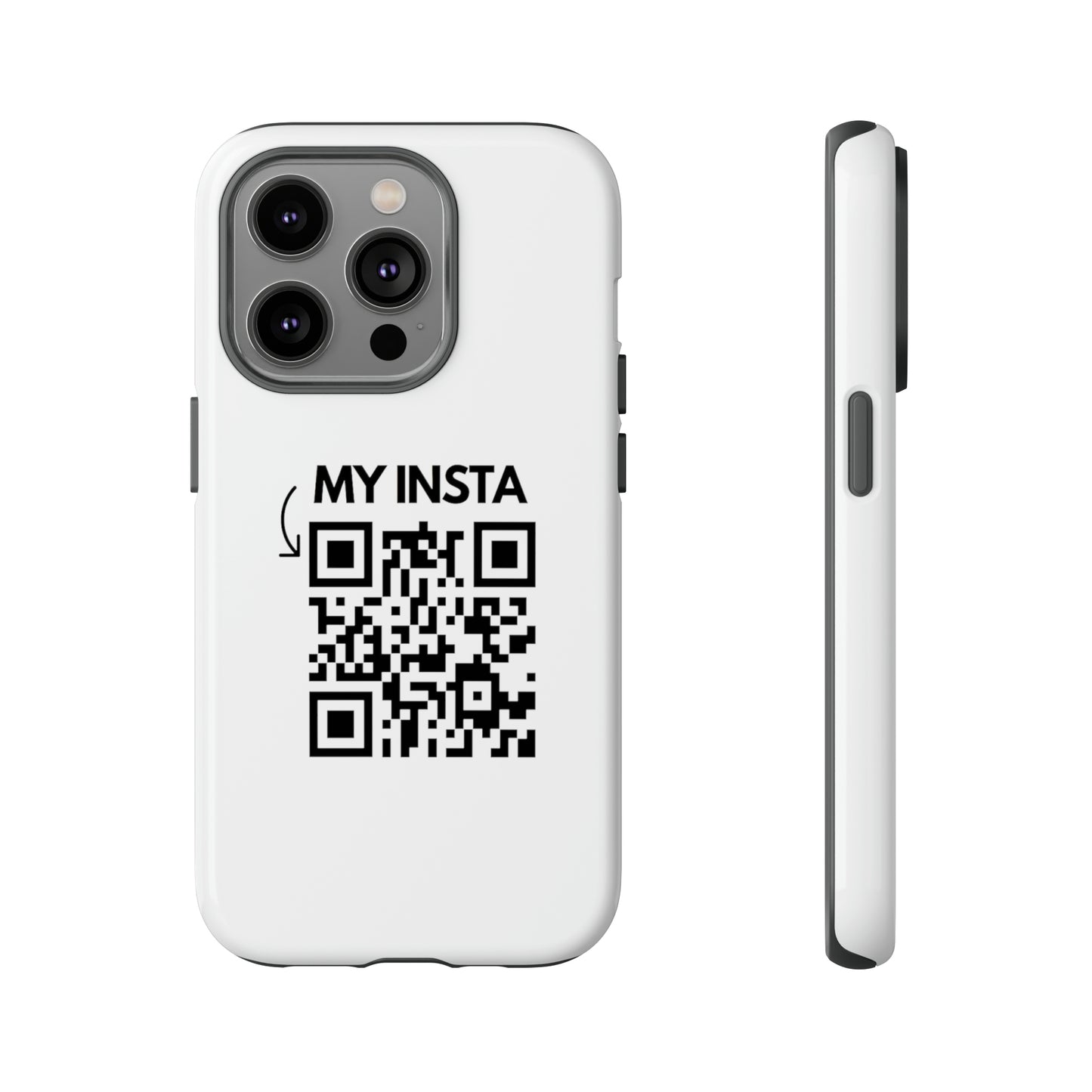 "Scan for Rick Roll" Premium Quality Phone Case