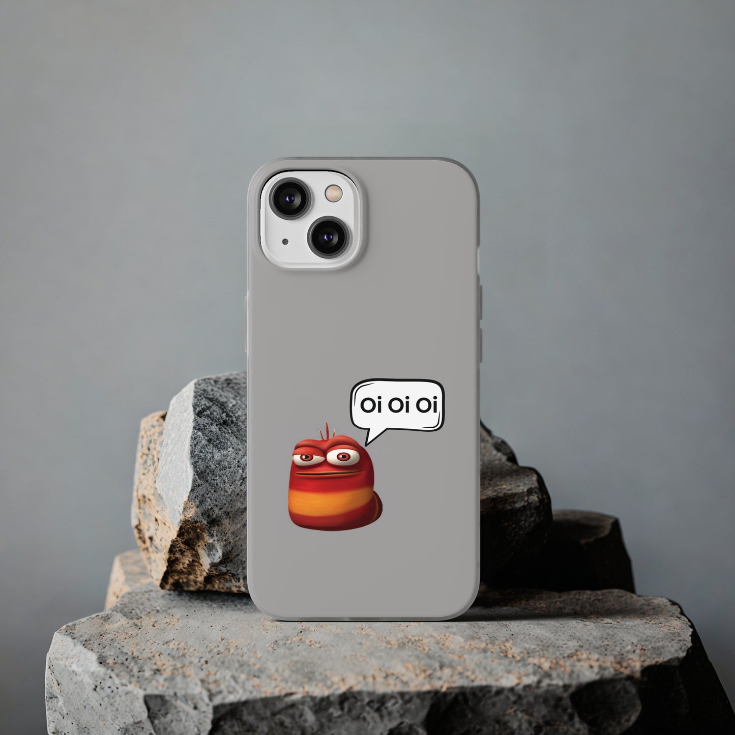 "Oi Oi Oi Red Larva" High Quality Phone Case