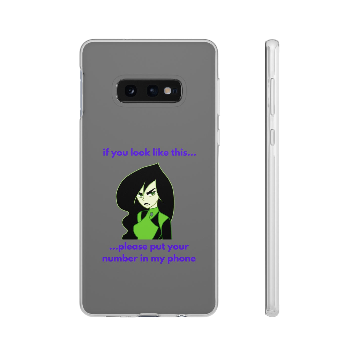 "If you look like this..." High Quality Phone Case