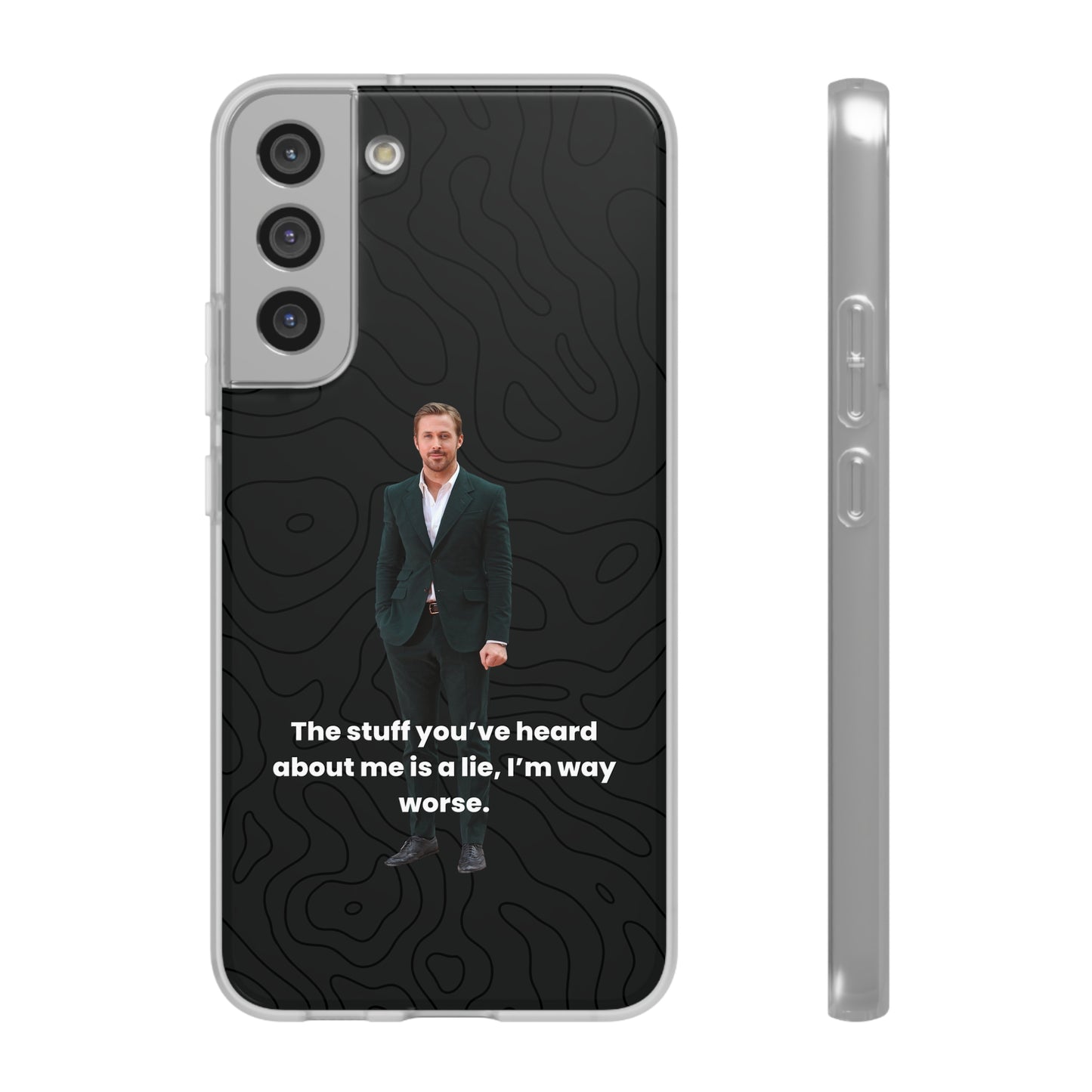 "The stuff you've heard about me..." High Quality Phone Case