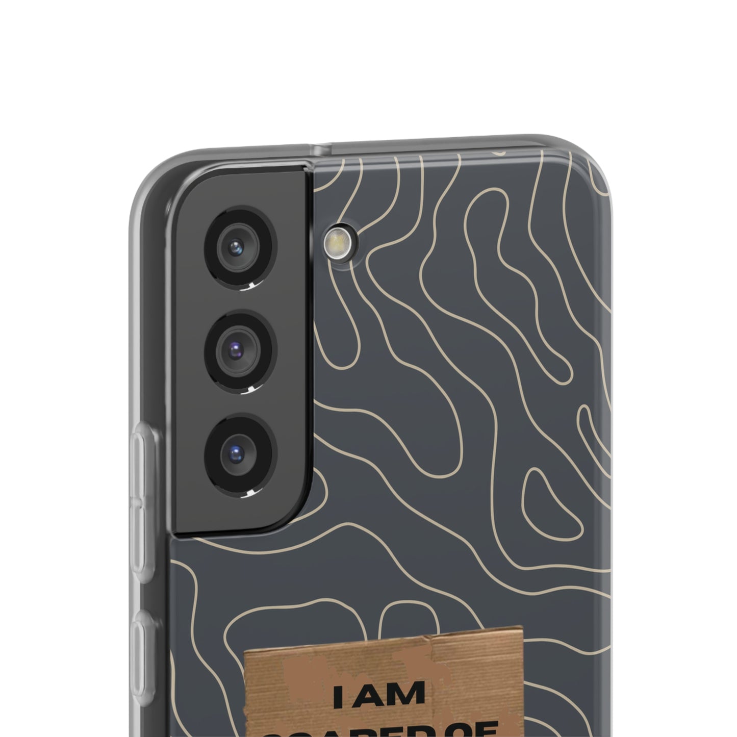 "I am scared of women" High Quality Phone Case