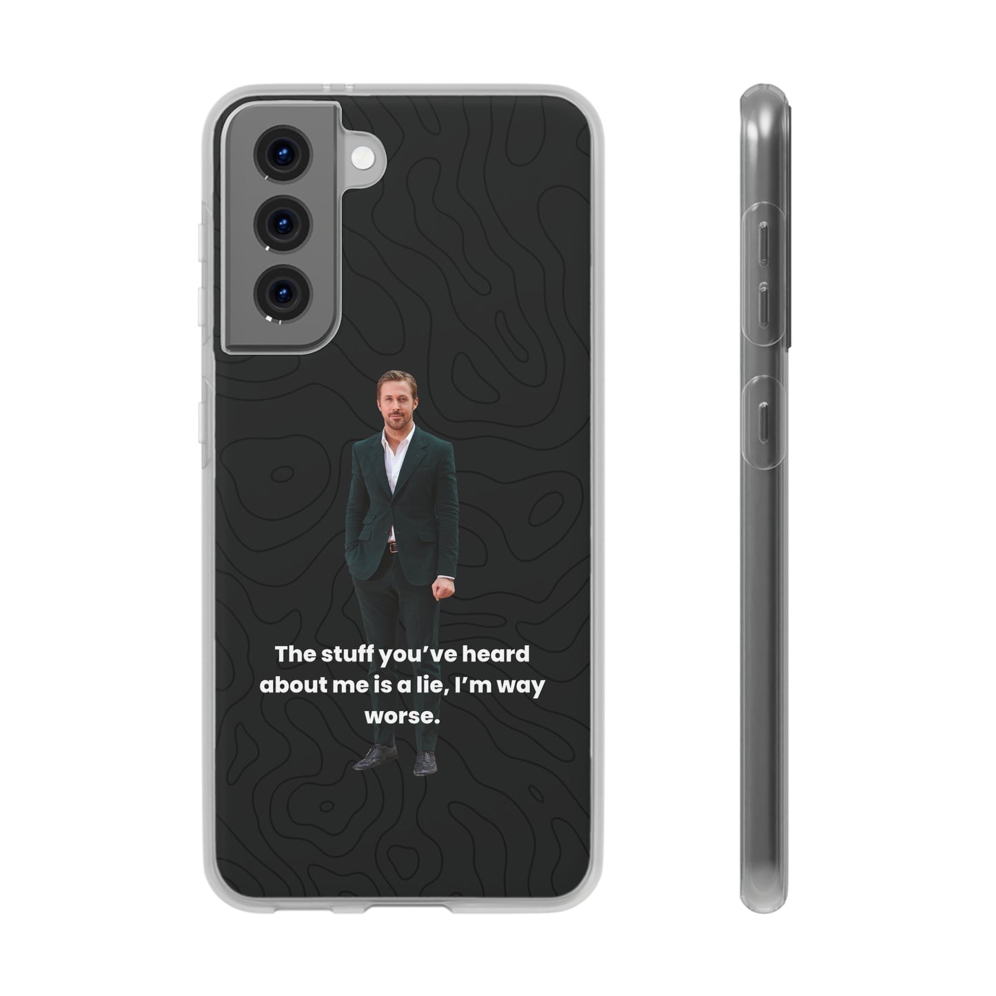 "The stuff you've heard about me..." High Quality Phone Case