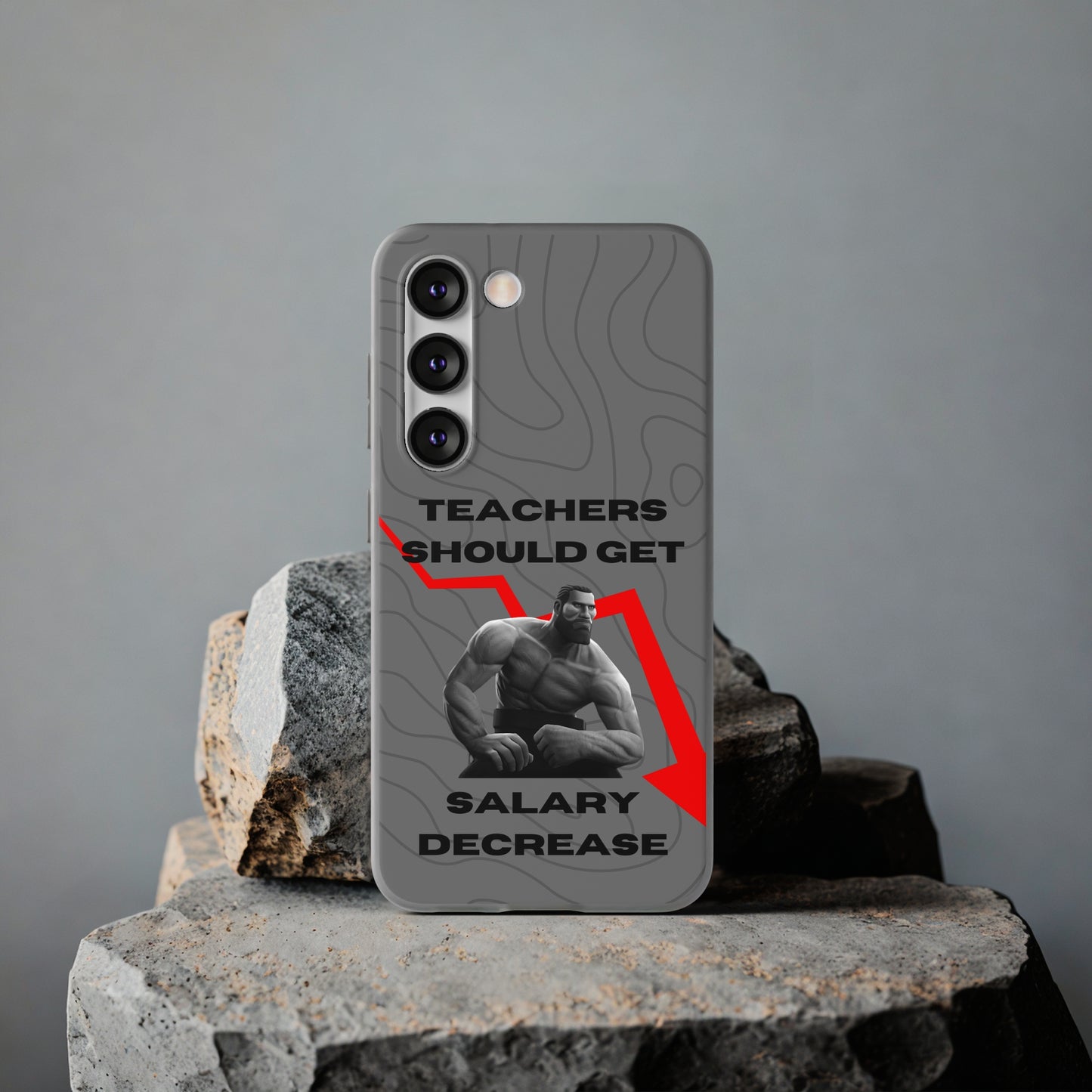 "Teachers should get salary decrease" High Quality Phone Case