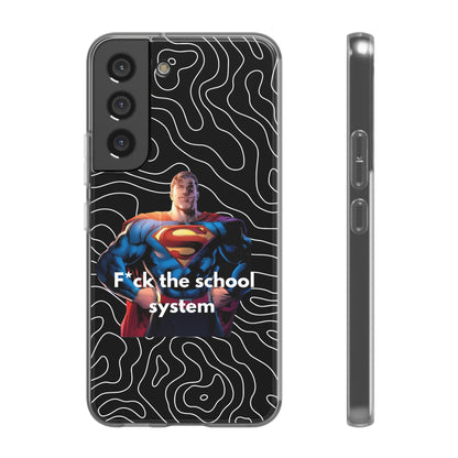 "F*ck the school system" High Quality Phone Case