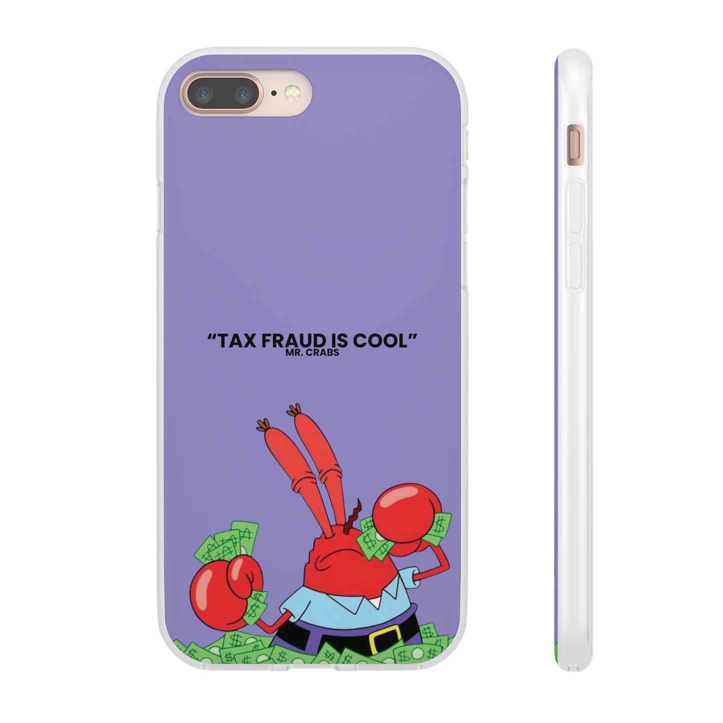 "Tax Fraud is cool" High Quality Phone Case