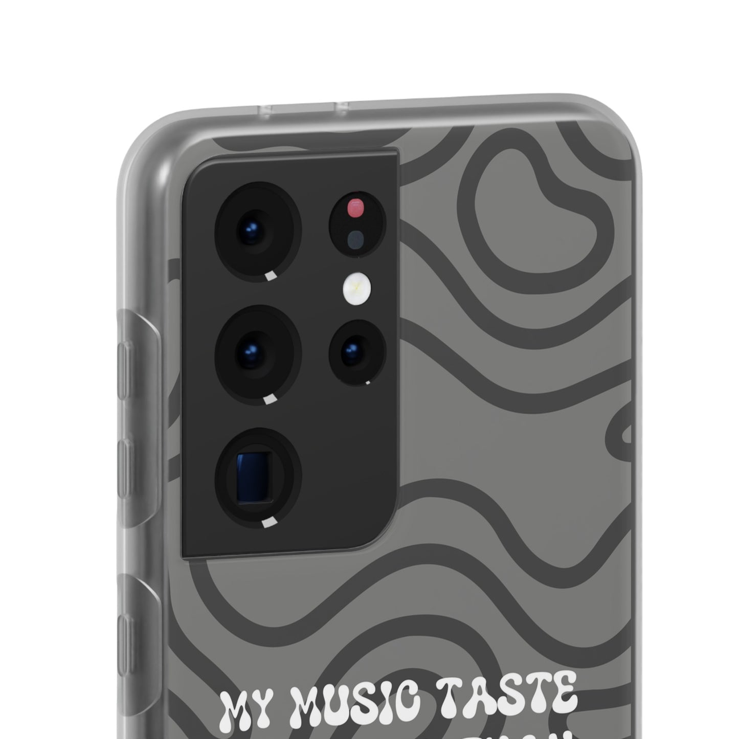 "My music taste is better than yours" High Quality Phone Case