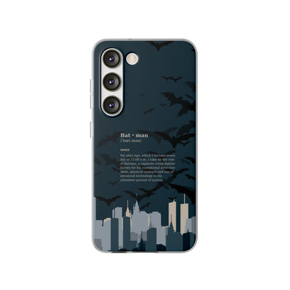 "Batman Definition" High Quality Phone Case