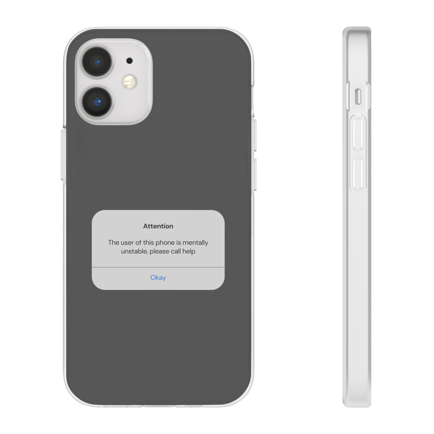 "Attention Notification" High Quality Phone Case