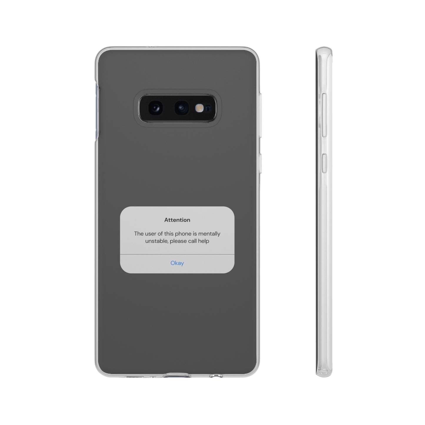 "Attention Notification" High Quality Phone Case