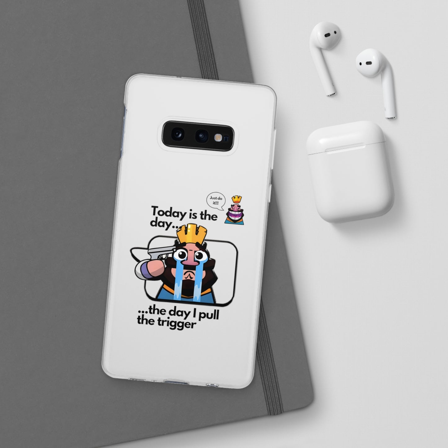 "Today is the day ... the day I pull the trigger" High Quality Phone Case