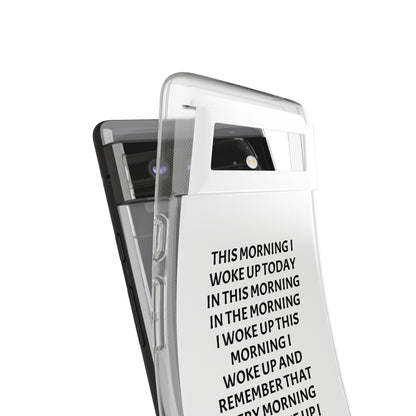 "THIS MORNING" High Quality Phone Case