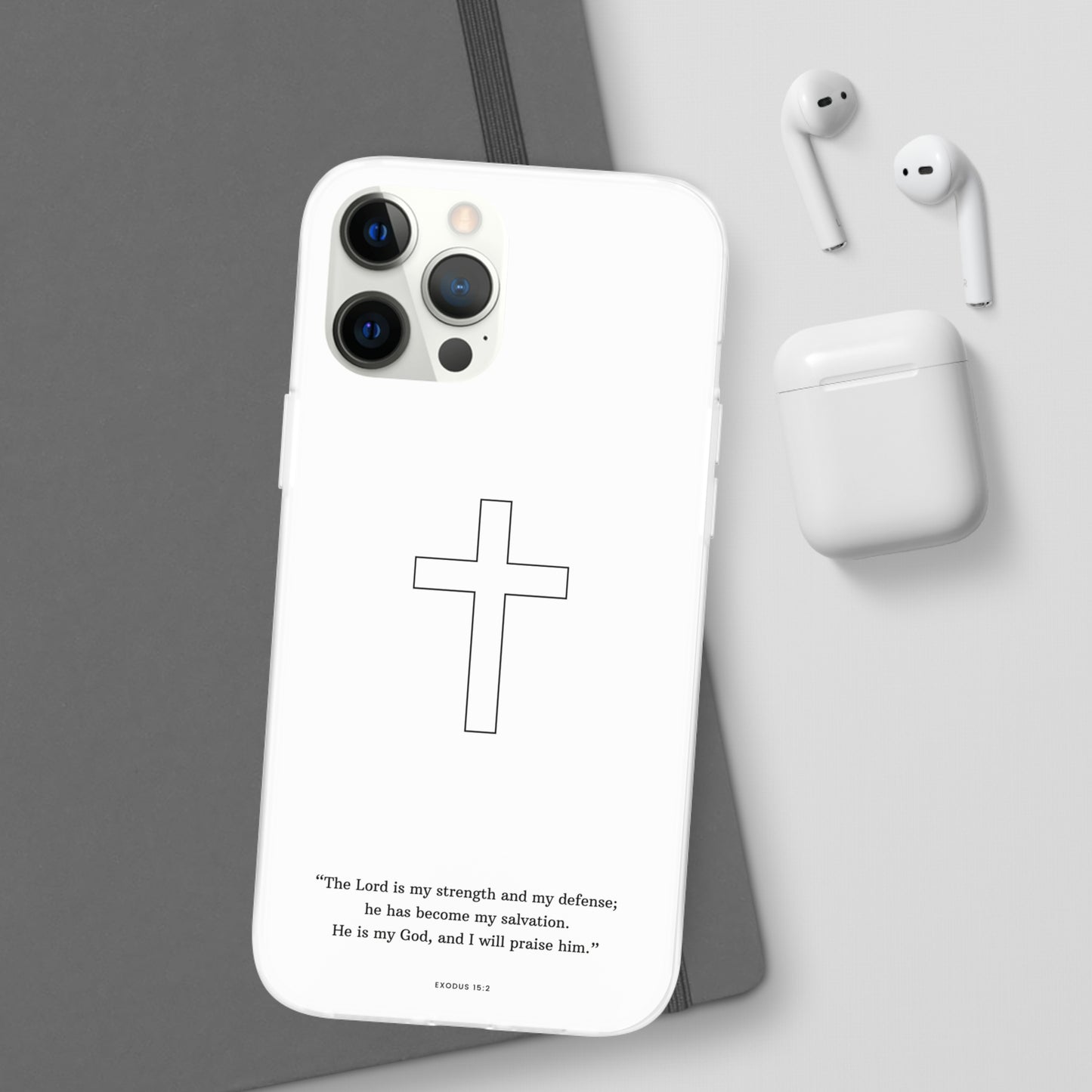 "Exodus 15:2" High Quality Phone Case