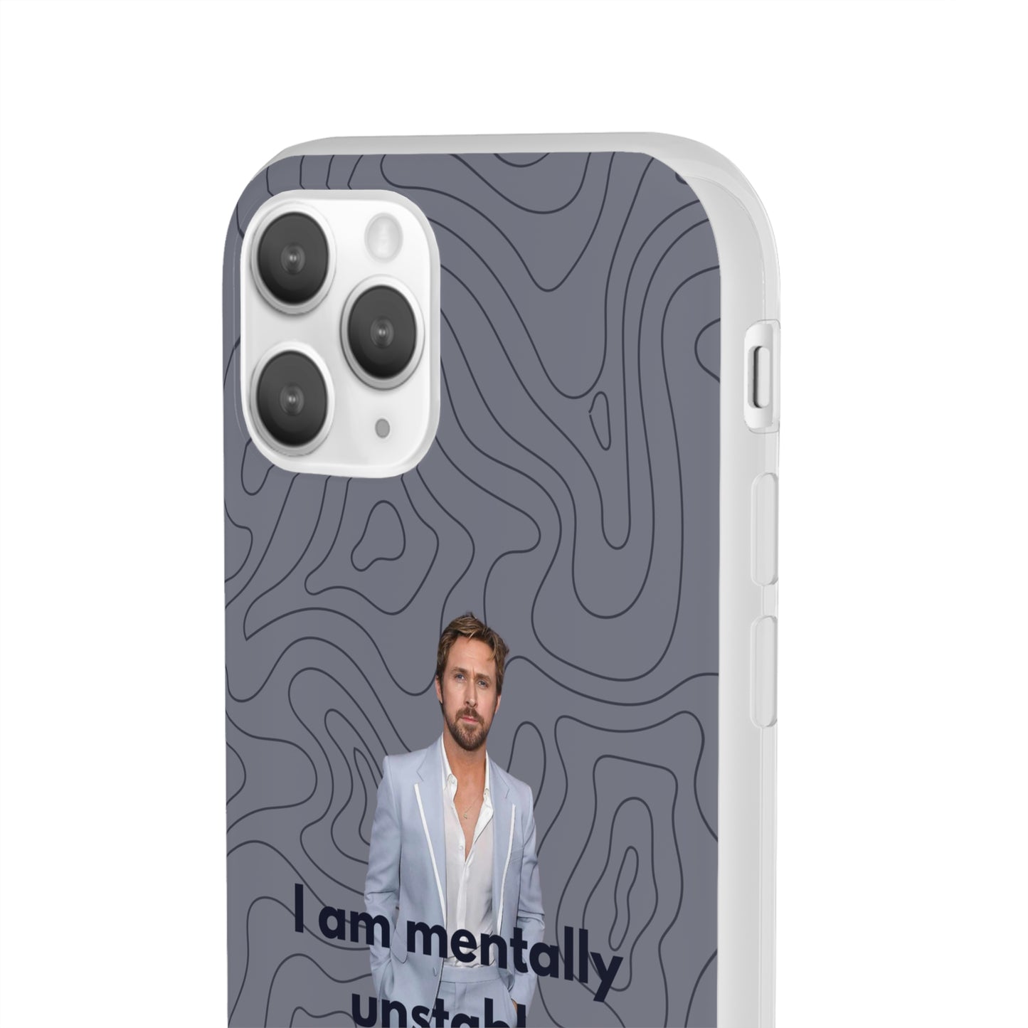 "I am mentally unstable" High Quality Phone Case