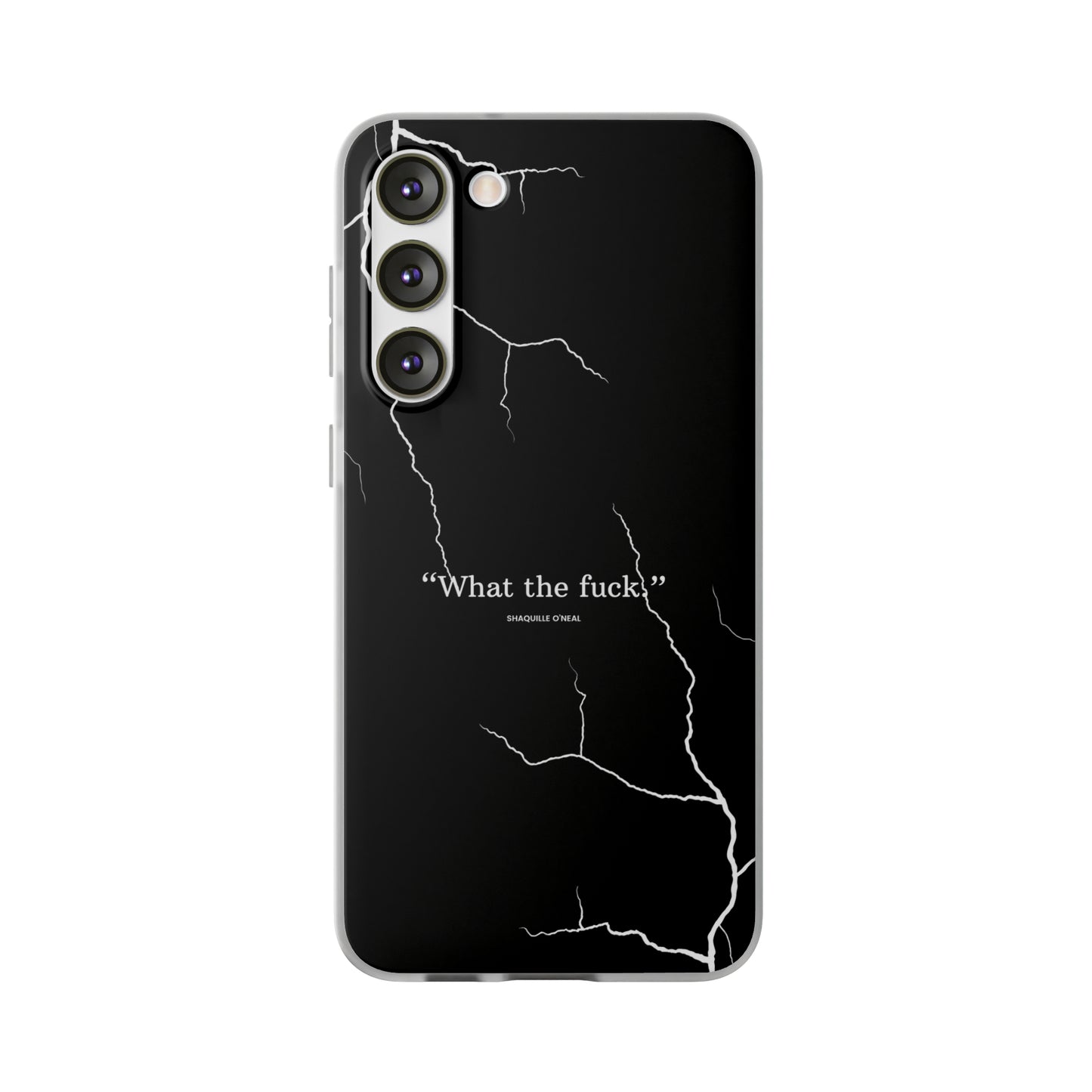 "What the fuck quote" High Quality Phone Case